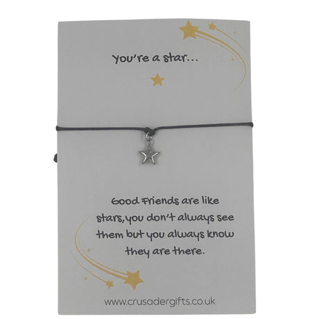 Woodside Home Living - You're A Star Keepsake Letterbox Bracelet 