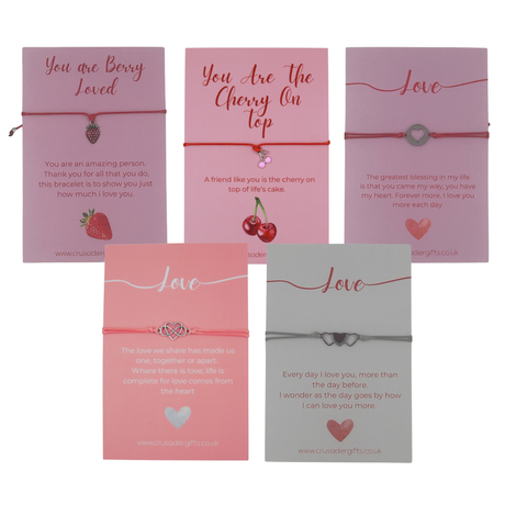 Woodside Home Living Keepsake Letterbox Bracelet - Love Collection