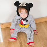 Disney Baby Mickey Mouse Jersey Romper Suit - Various Sizes Birth to 12 Months