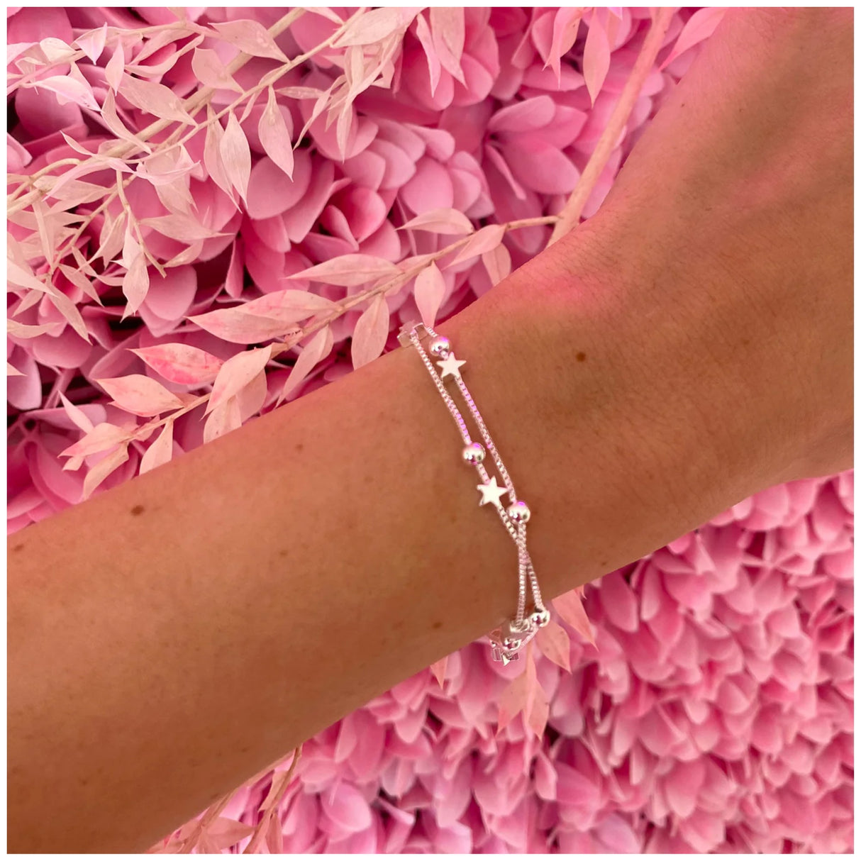 Letterbox Love Silver Plated Bracelet - Friendship