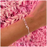 Letterbox Love Silver Plated Bracelet - Friendship