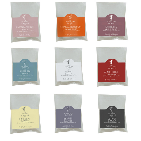 The Country Candle Company Pastels Collection Wax Melts - Various Fragrances