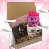 Best Mummy Ever - Mug Socks & Chocolate Pizza Photo Album Treat Gift Box