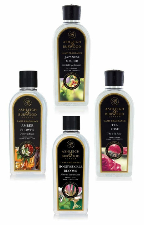 Ashleigh & Burwood Lamp Fragrance 500ml - Various Sweet & Floral Fragrances