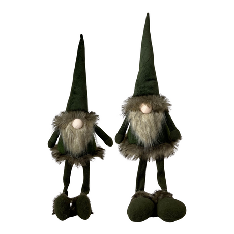 Green Fabric Gonk Decorations