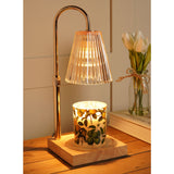 The Wax Company Candle Warming Lamp - Reeded Glass Shade