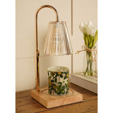 The Wax Company Candle Warming Lamp - Reeded Glass Shade