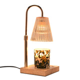 The Wax Company Candle Warming Lamp - Reeded Glass Shade