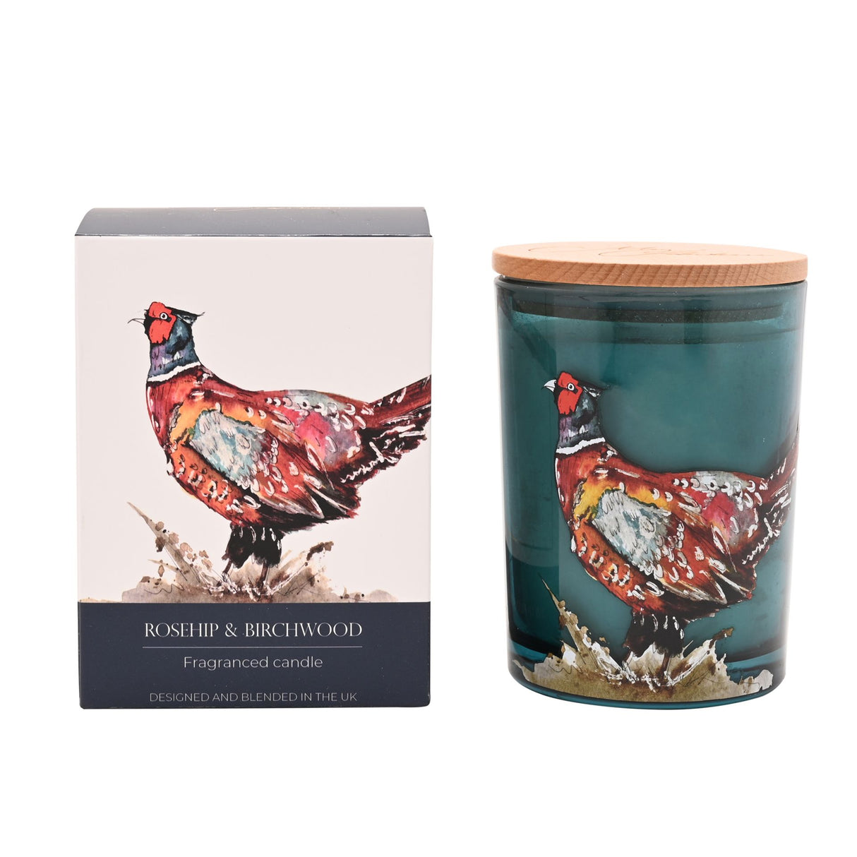 Meg Hawkins Highland Pheasant Candle - Rosehip & Birchwood