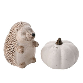 Country Living Hedgehog & Pumpkin Salt & Pepper Set