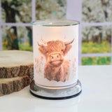 Aroma Electric Touch Wax Melter - Highland Cow Design