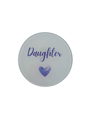 Woodside Home Living - Daughter Glass Coaster