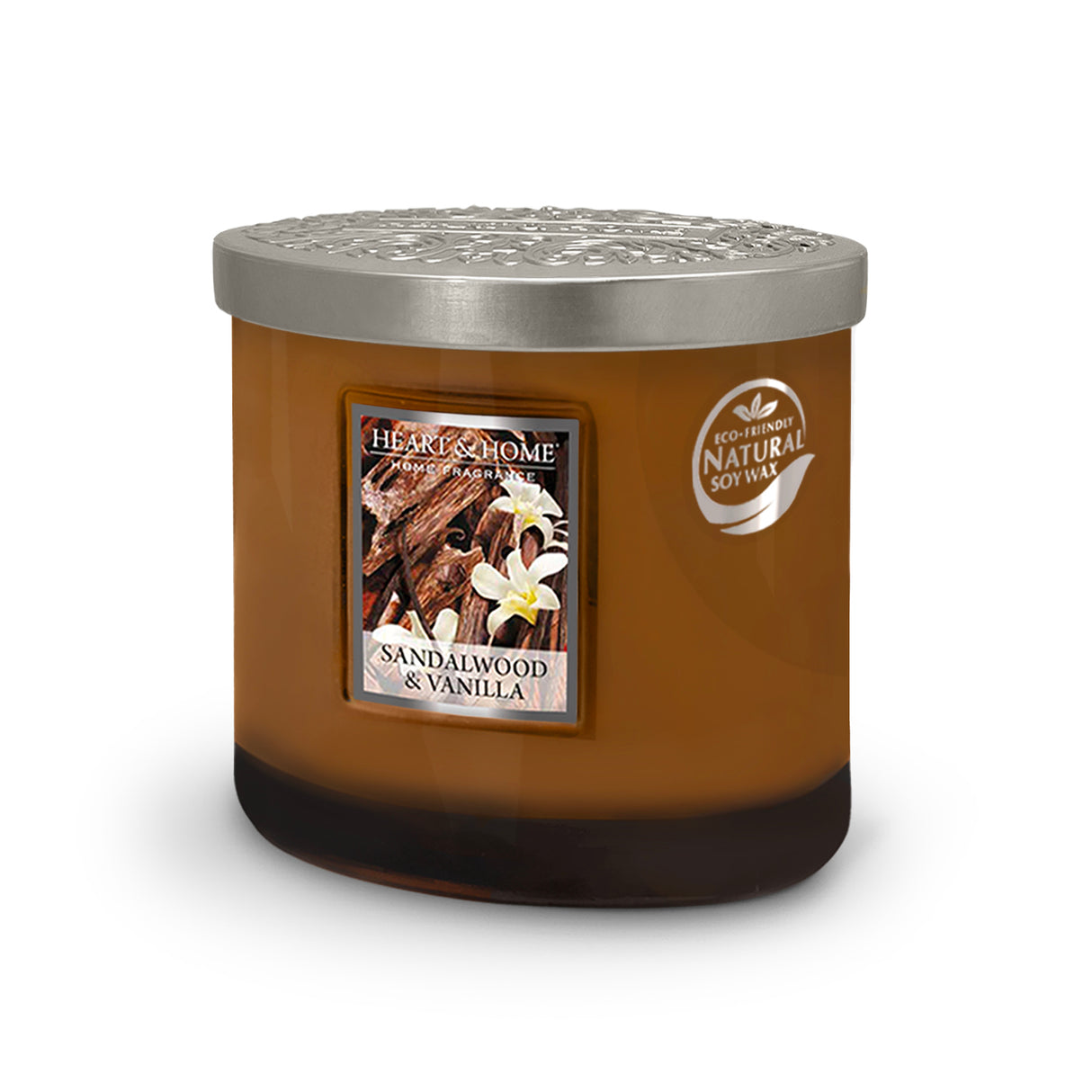 Heart & Home 2 Wick Ellipse Candle - Various Fragrances