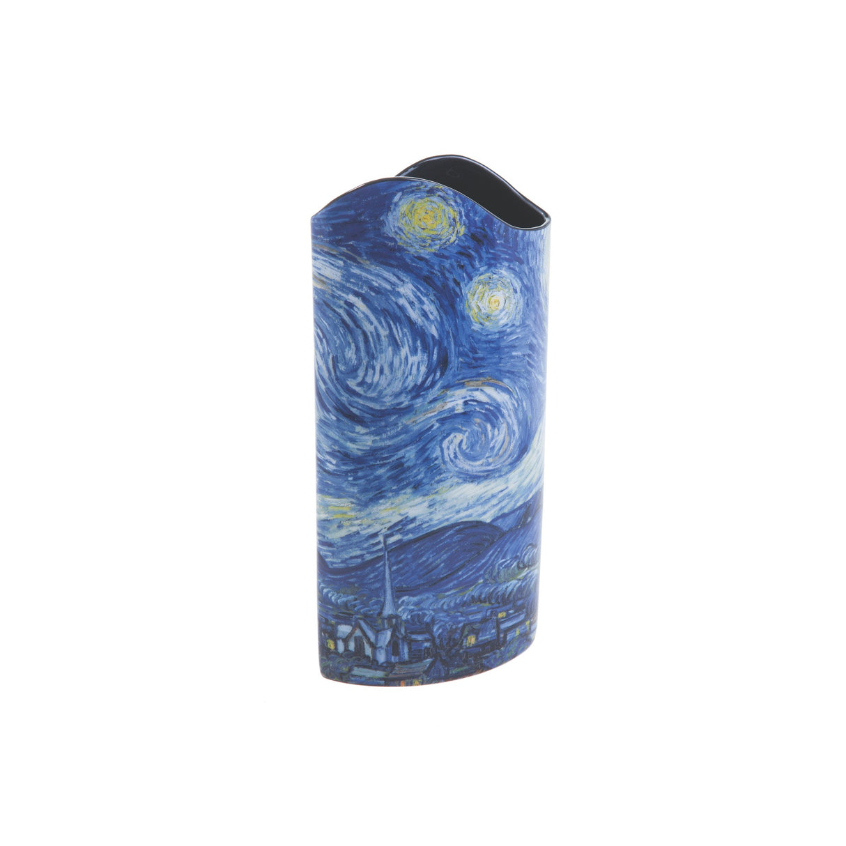 Silhouette D'Art Van Gogh Starry Night Vase