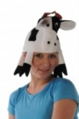 Cow Animal Fancy Dress Hat