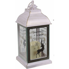 LED Christmas Candle Lantern Xmas Decoration Lanterns Battery Operated