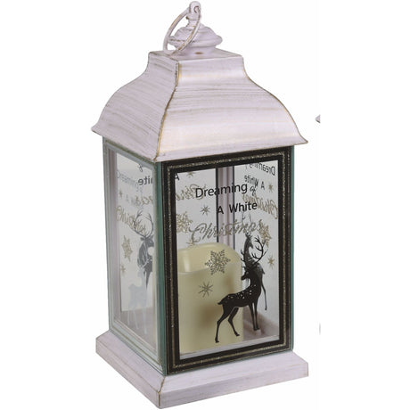 LED Christmas Candle Lantern Xmas Decoration Lanterns Battery Operated