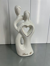 Love is Life Porcelain Cake Topper/Figurine
