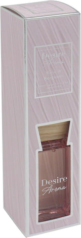 Desire aroma elegant 200ml reed diffuser - rose & bergamot