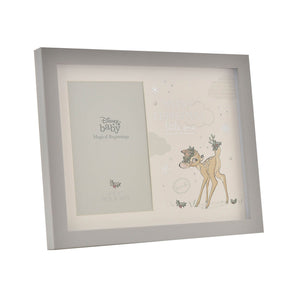 Disney Magical Beginnings Photo Frame 4x6" - Merry Christmas (Bambi)