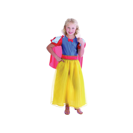 Childs Kids Snow White Book Week Style Fancy Dress Costume Outfit Age 5 - 11