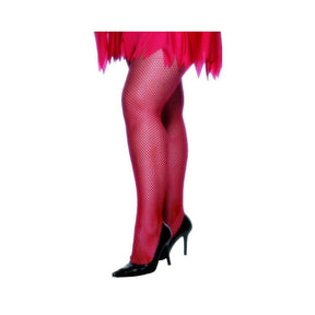 red fishnet tights fancy dress accessory