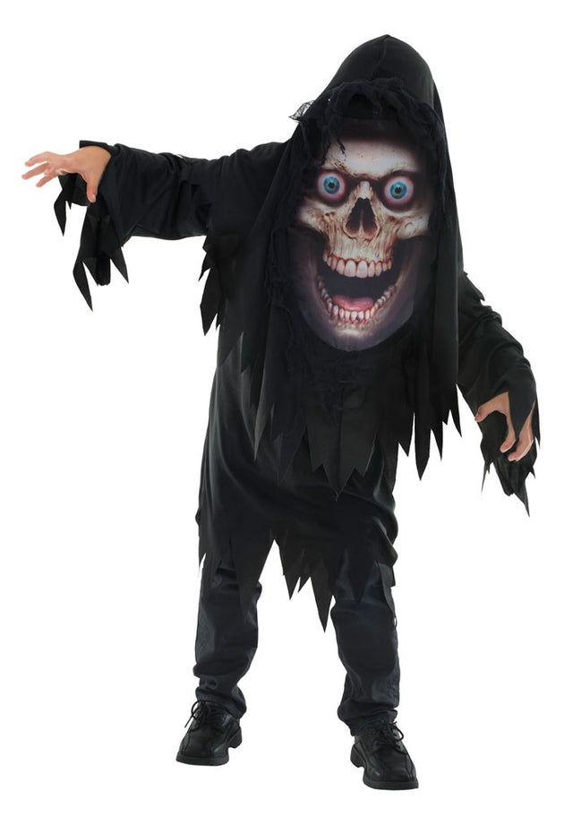 Childs Reaper Mad Creeper Fancy Dress Costume 