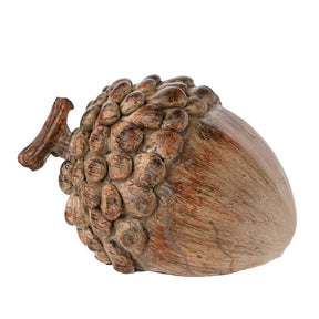 Country Living Wood Effect Acorn Ornament Figurine