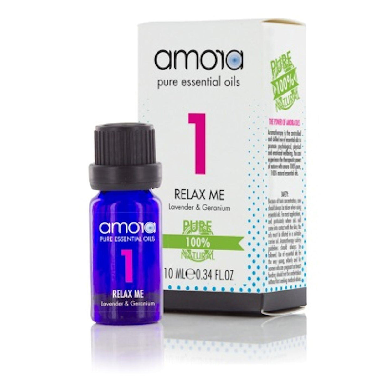 Amora Pure Essential Oil 10ml - Various Fragrances