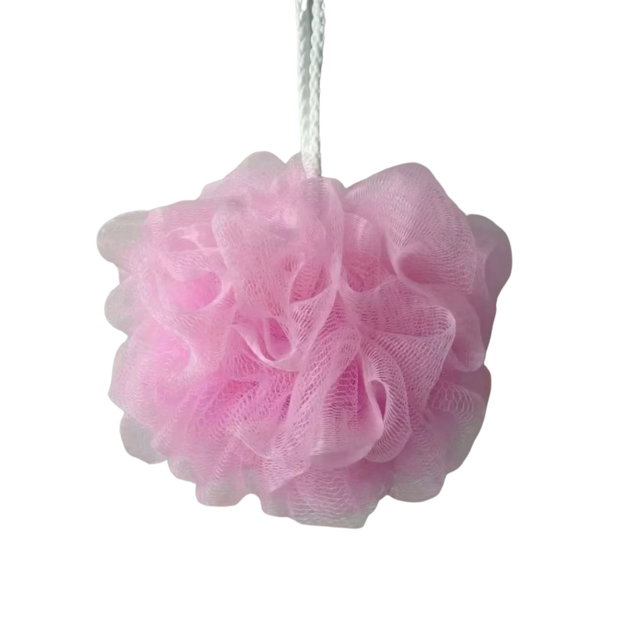 Pink Mesh Body Scrubber