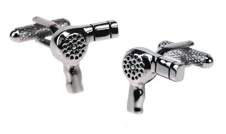 Hair Dryer Novelty Cufflinks