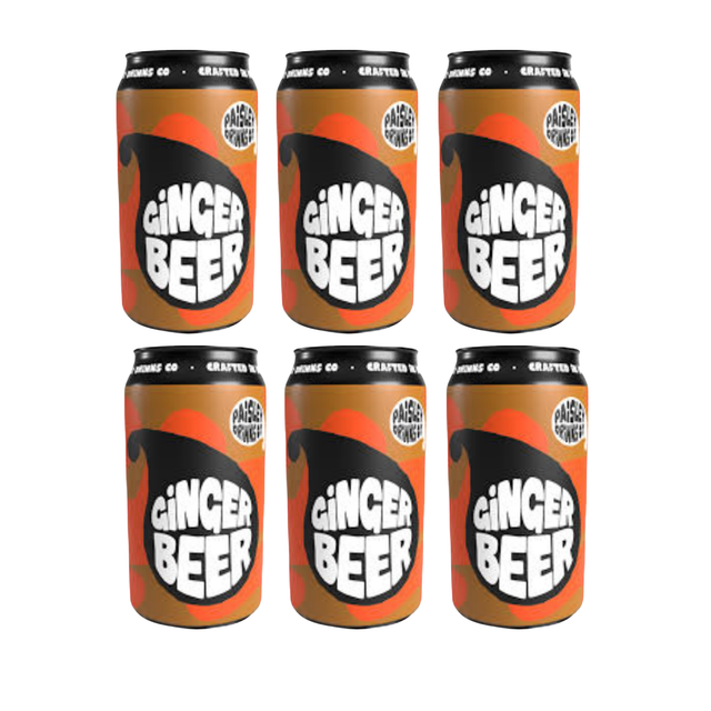 Paisley Premium Craft Soda - Ginger Beer Drink - 6 Pack