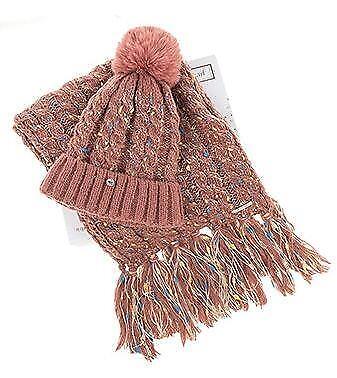 Equilibrium Flecked Hat & Scarf Gift Set