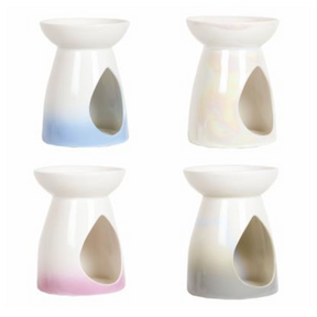 Aroma Wax Melt Burner - Teardrop - Various Colours