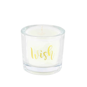 Ashleigh & Burwood Gold Lettering Say It With Scent Candles Wish