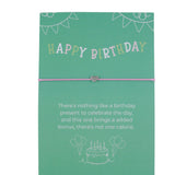 Woodside Home Living Keepsake Letterbox Bracelet - Happy Birthday