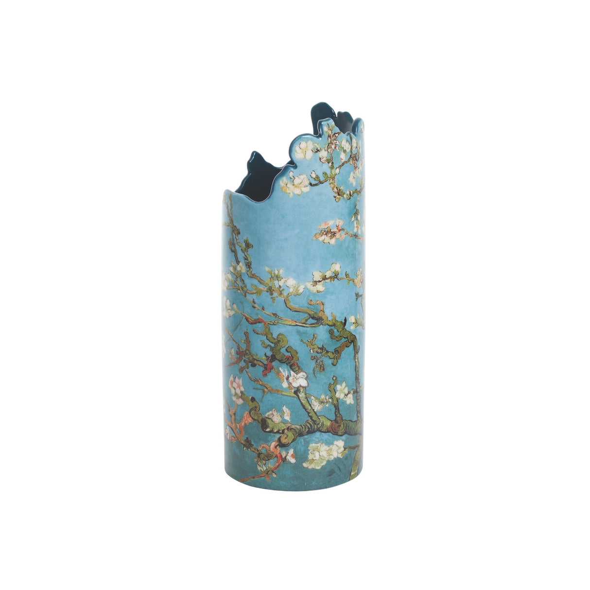 Silhouette D'Art Van Gogh Almond Tree in Blossom Vase