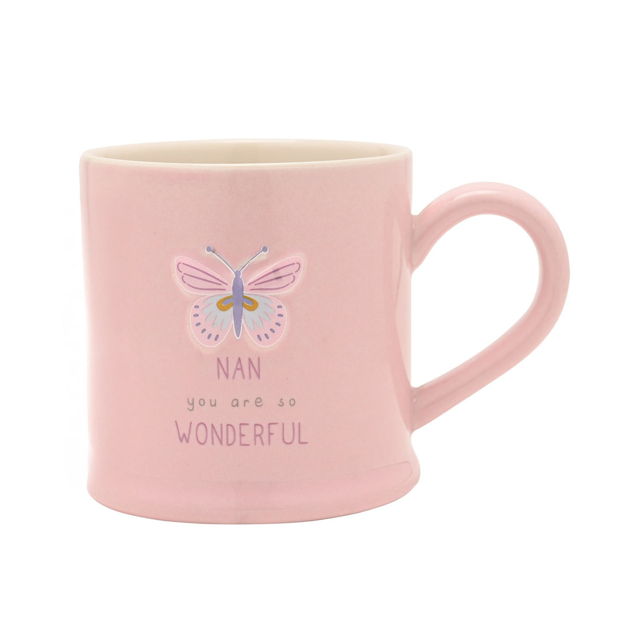 Love Life Embossed Mugs - Nan