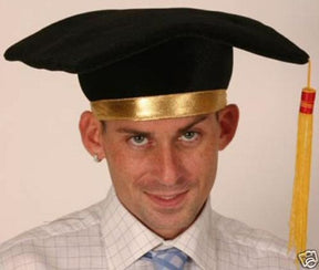 Fancy Dress Graduation Plush Mortar Board Hat