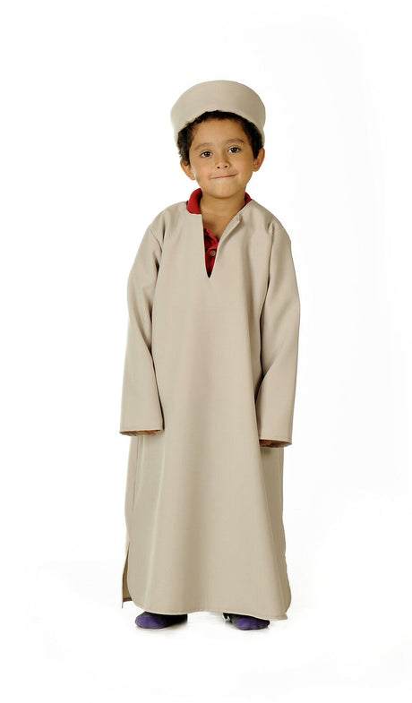 Childs Indian Kurta Long Tunic Fancy Dress Costume Age 3-5 Years