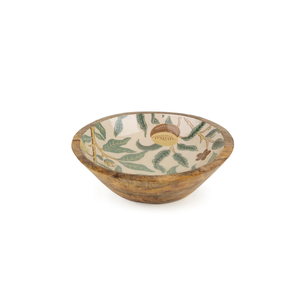 Large Serving Dish in Mango Wood – Vintage Fruit