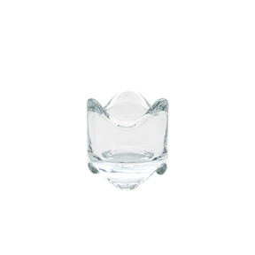 Woodside Home Living Clear Glass Tea Light Candle Holders - Various Sets