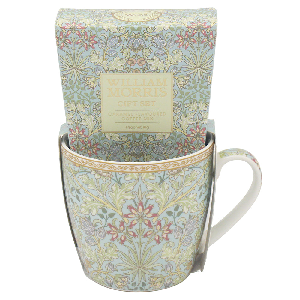 William Morris Mug & Coffee Gift Set - Hyacinth