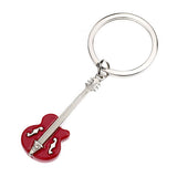 Guitar Keyring - Red