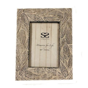 Memories for Life Leaf Deco Photo Frame 4" x 6"