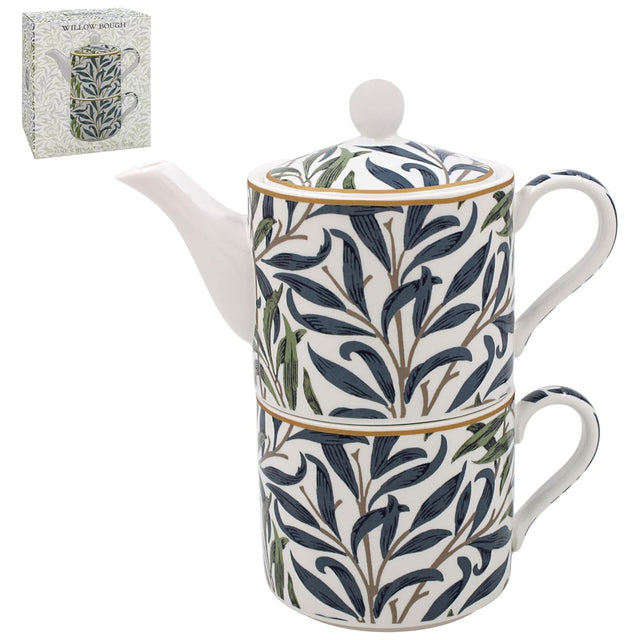 William Morris Tea for One Gift Set - Willow Bough
