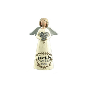 Feather & Grace Angel Figurine - Family (Better Together)