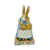 Beatrix Potter by Jim Shore Mrs Rabbit in Rocking Chair Figurine