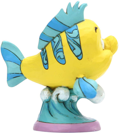 Disney Traditions Personality Pose Figurine - Go Fish (Flounder)