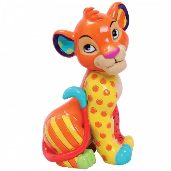 Disney Britto Simba Sitting Mini Figurine